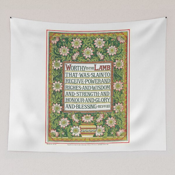 Item preview, Worthy is the Lamb designed and sold by Pictures With A Message.