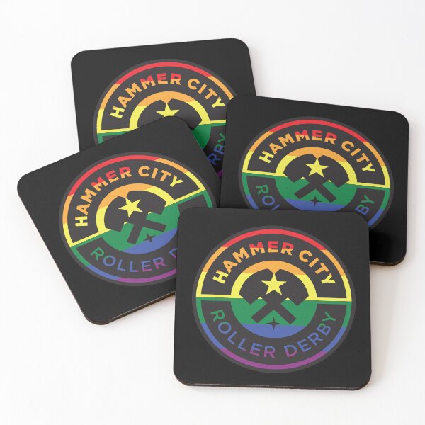 Item preview, HCRD Pride Logo designed and sold by Hammer City Roller Derby.