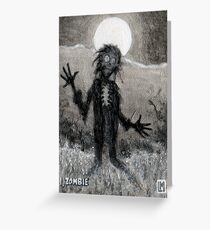 I, Zombie Greeting Card
