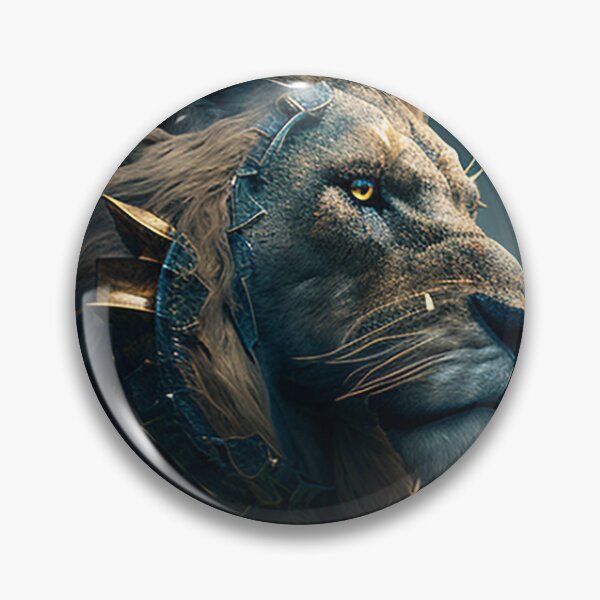Item preview, Brave and pugnacious lion designed and sold by YoutShop.