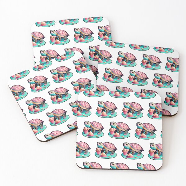 Item preview, Cute Turtle Pattern designed and sold by AgataKaja.