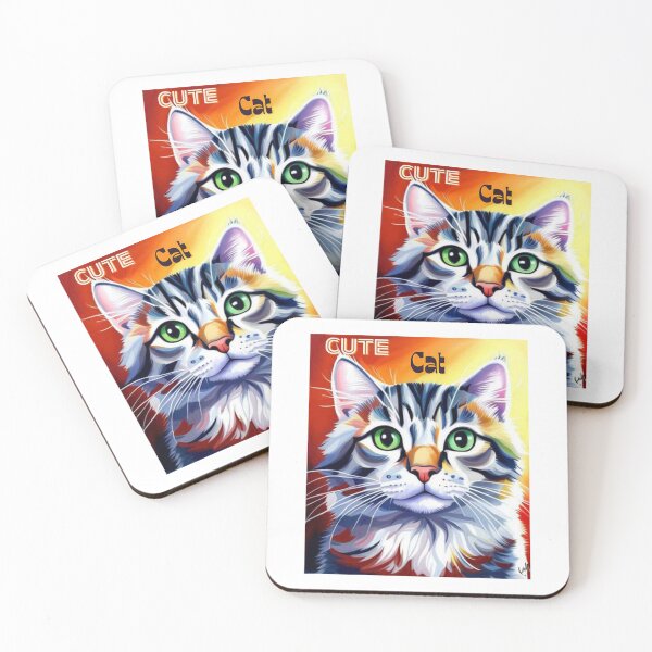 Item preview, Sweet Cat_Water Bottles designed and sold by Sam_Store Fisher.