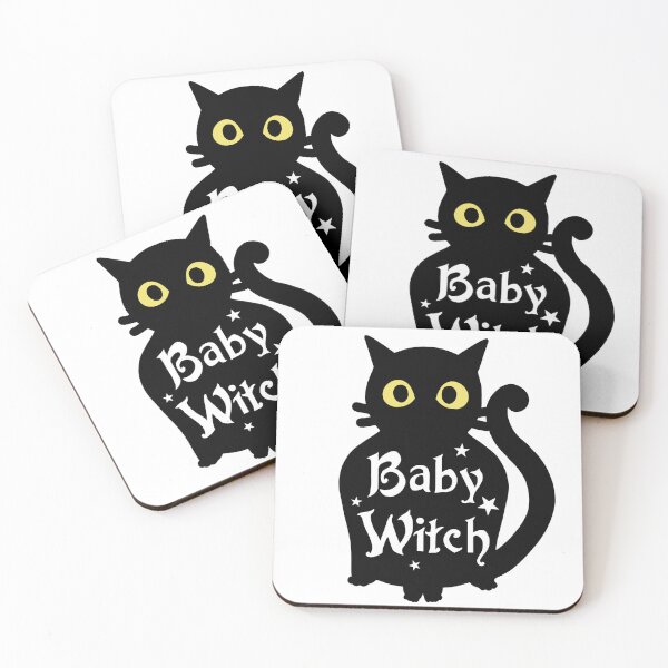 Item preview, Baby Witch Black Cat designed and sold by natwatson84.