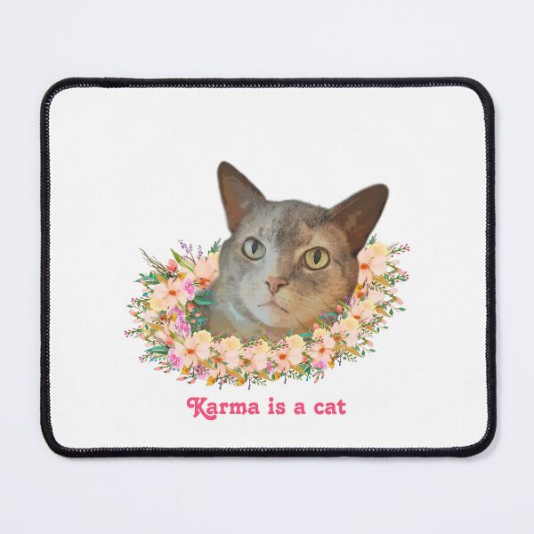 Item preview, Karma is a cat  designed and sold by kitkatship.