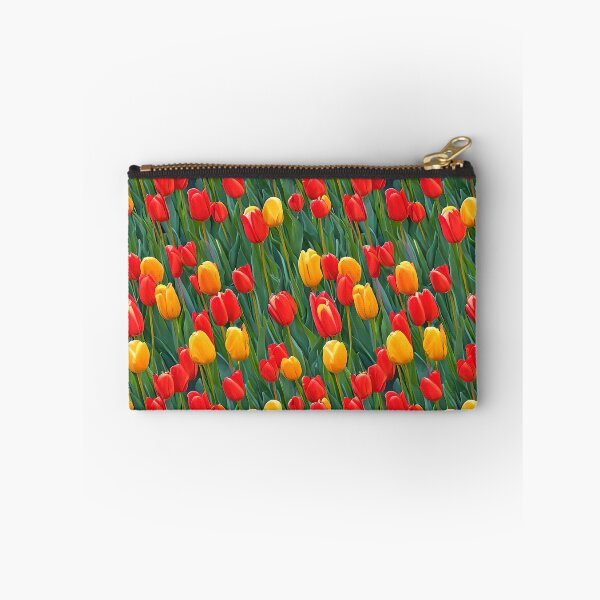 Item preview, Red and Orange Tulips Pattern designed and sold by Pattrnz.