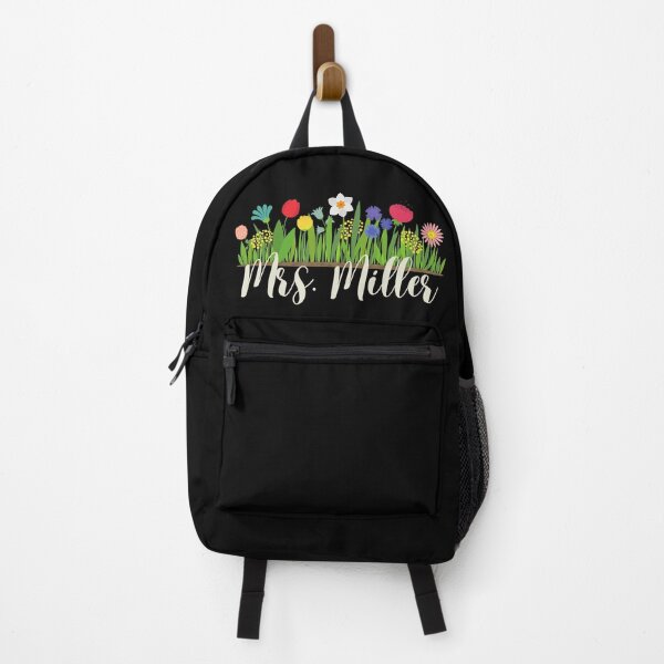 Item preview, Mrs. Miller Teacher Married Flowers designed and sold by SunfullyYours.
