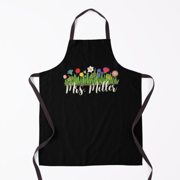 Item preview, Mrs. Miller Teacher Married Flowers designed and sold by SunfullyYours.
