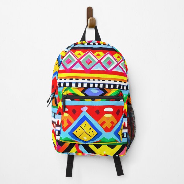 Item preview, Colorful Igorot pattern, handpainted designed and sold by patterncrow.