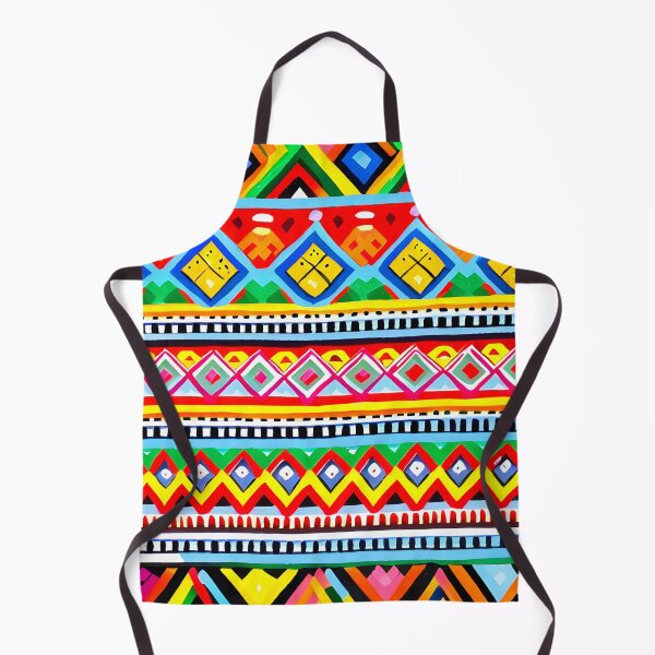Item preview, Colorful Igorot pattern, handpainted designed and sold by patterncrow.
