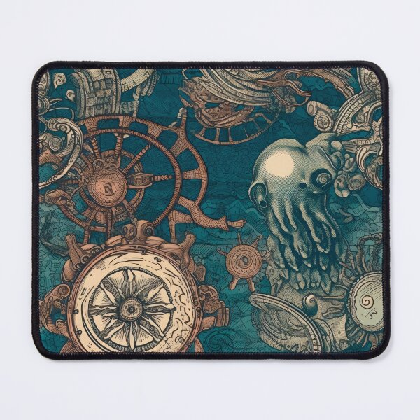 Item preview, Steampunk Nautical Sketch Pattern designed and sold by Juuskus.