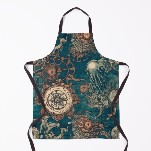 Item preview, Steampunk Nautical Sketch Pattern designed and sold by Juuskus.