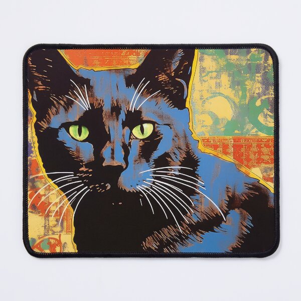 Item preview, powell cat pop art designed and sold by Pixel Playground.