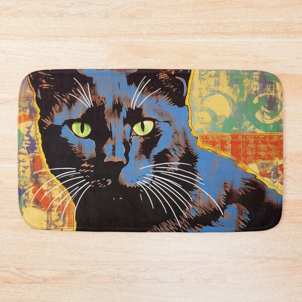 Item preview, powell cat pop art designed and sold by Pixel  Playground.