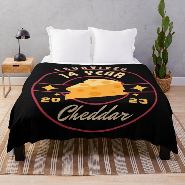 Item preview, I Survived 14 Year Cheddar Baseball Design designed and sold by KMGraphics99.