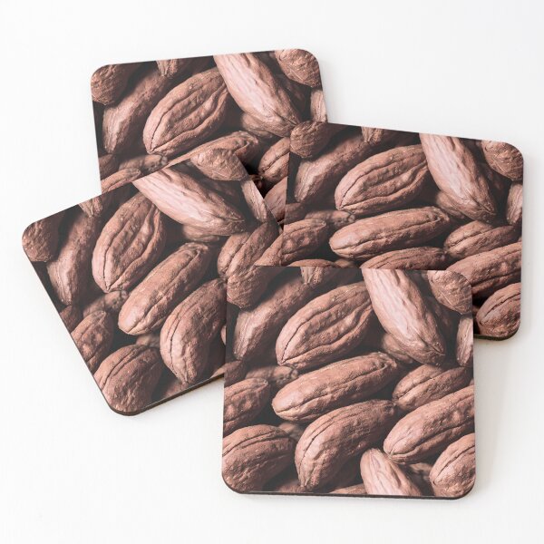 Item preview, Cocoa Bean Pattern designed and sold by Pattrnz.