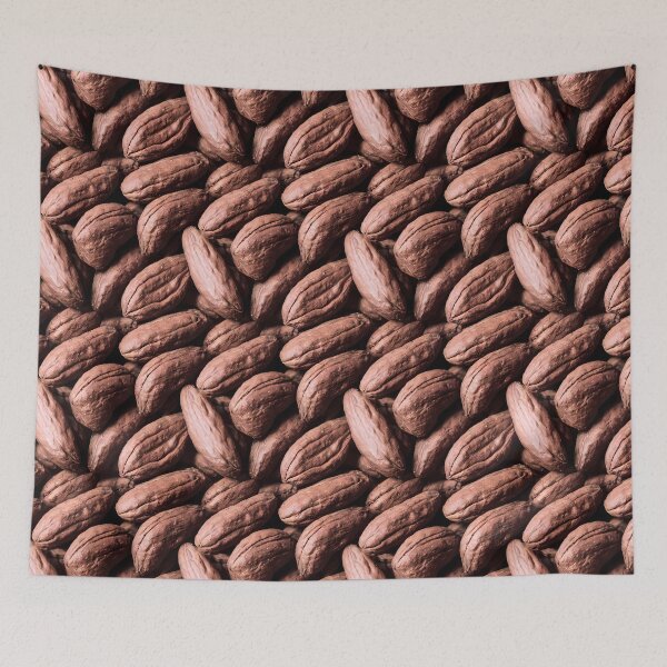 Item preview, Cocoa Bean Pattern designed and sold by Pattrnz.