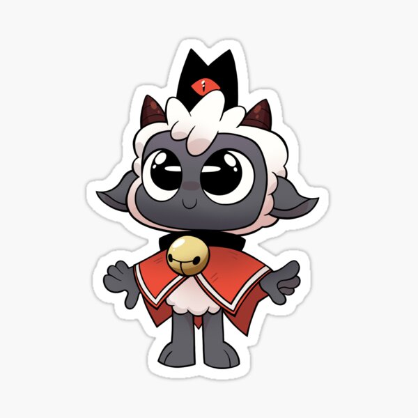 Item preview, Cult of the Lamb - T-Shirt, Sticker, Pin Button designed and sold by TheGamingGoru.