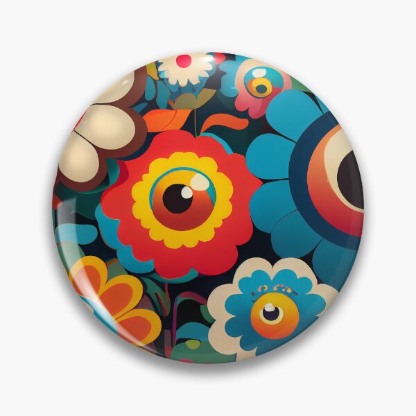 Item preview, Contemporary Floral Pattern designed and sold by MTJ-Mushrooms.