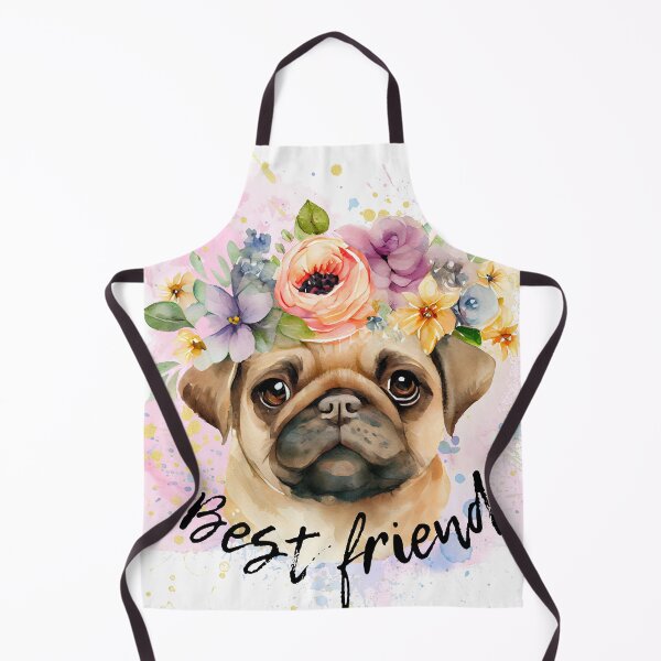 Item preview, Sweet best friend pug love designed and sold by Gapanaart.