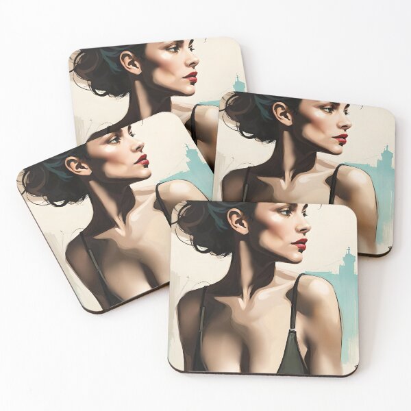 Item preview, Sexy and modern young woman, slightly naked - Digital art designed and sold by Armajay.