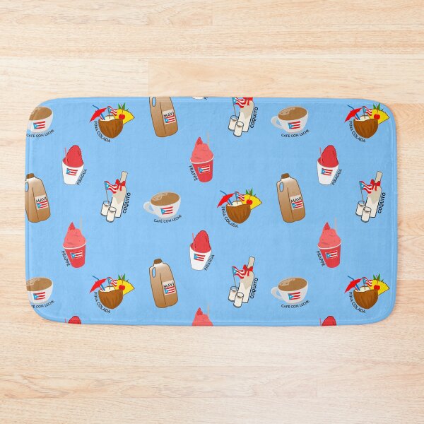 Item preview, Puerto Rican Drinks Milk Coffee Pina Colada Smoothie Coquito Mavi Snow Cone Boricua Flag designed and sold by byDarling.
