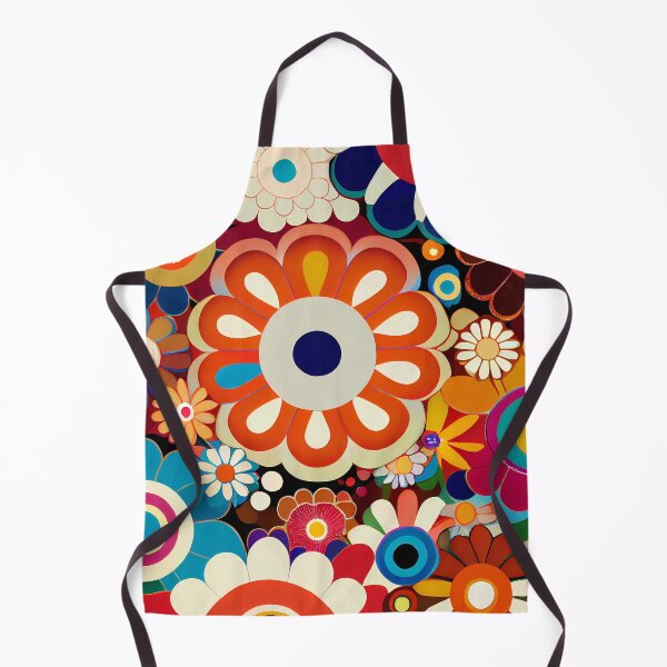 Item preview, Modern Retro Floral Pattern designed and sold by MTJ-Mushrooms.