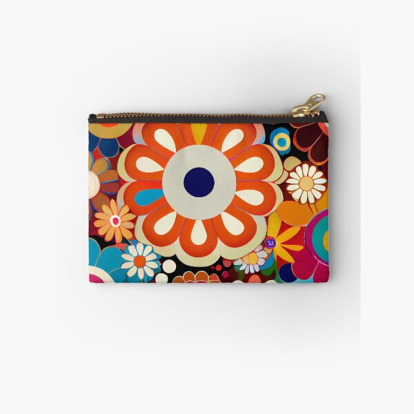 Item preview, Modern Retro Floral Pattern designed and sold by MTJ-Mushrooms.