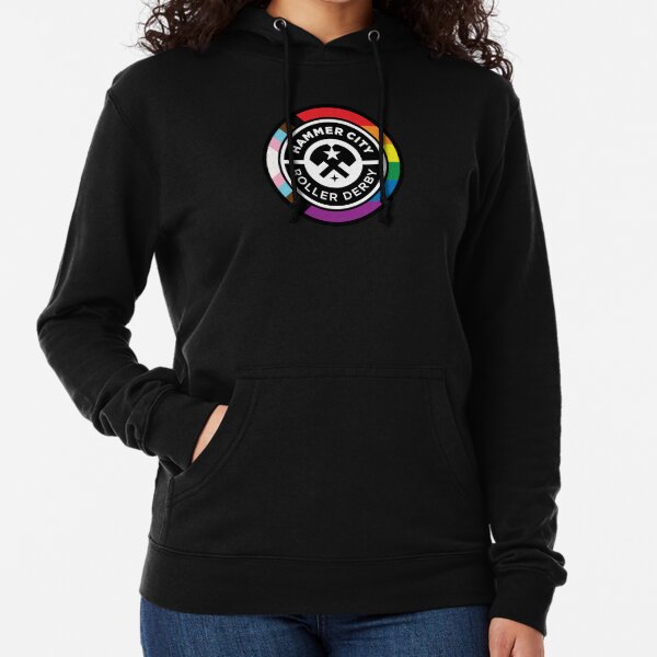 Item preview, HCRD Pride Progress Logo designed and sold by Hammer City Roller Derby.