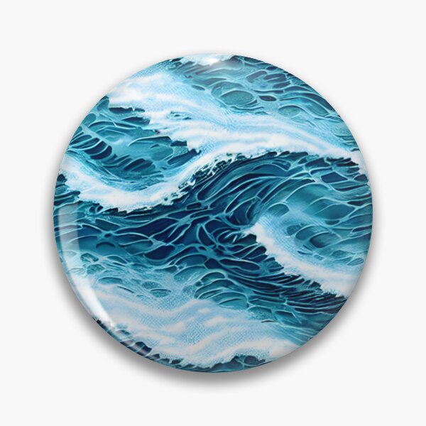 Item preview, Ocean Waves Pattern designed and sold by Pattrnz.