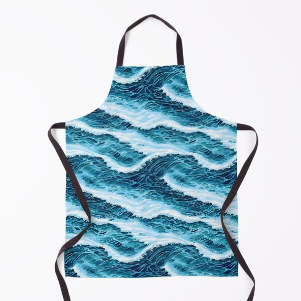 Item preview, Ocean Waves Pattern designed and sold by Pattrnz.