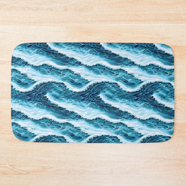 Item preview, Ocean Waves Pattern designed and sold by Pattrnz.
