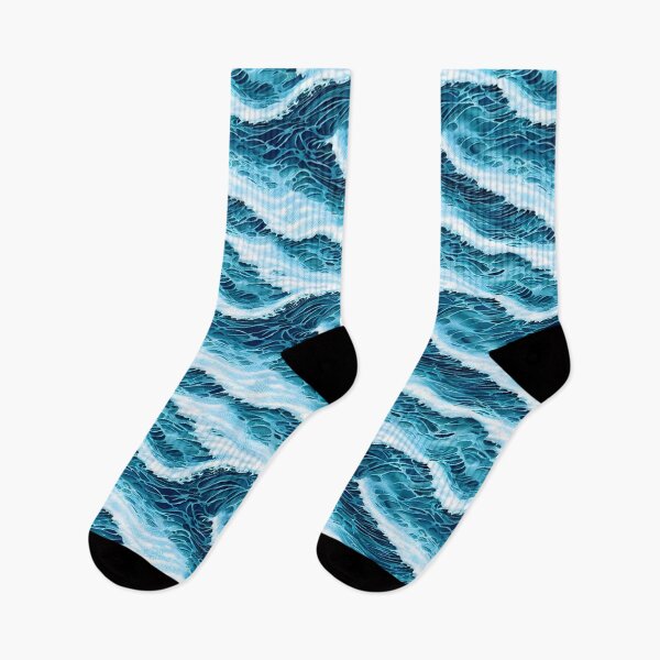 Item preview, Ocean Waves Pattern designed and sold by Pattrnz.