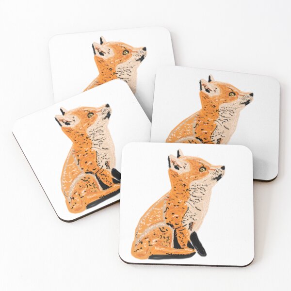 Item preview, friendly fox designed and sold by animatedAnn.