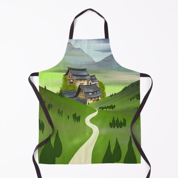 Item preview, The village in the mountains designed and sold by Libellule Senseï.