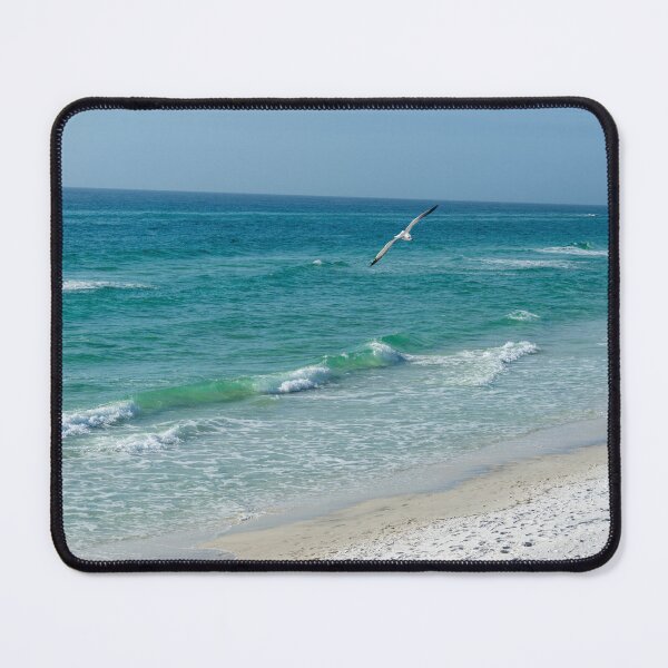 Item preview, Seagull In Flight Over The Gulf designed and sold by TinyDinoDesigns.