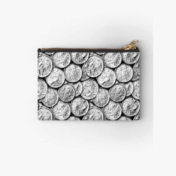 Item preview, Silver Coins Pattern designed and sold by Pattrnz.