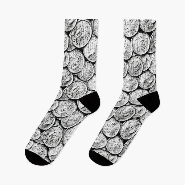 Item preview, Silver Coins Pattern designed and sold by Pattrnz.