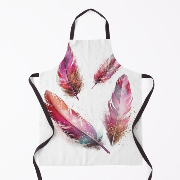 Item preview, purple pink watercolor feathers designed and sold by S4Kur4.