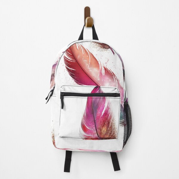 Item preview, purple pink watercolor feathers designed and sold by S4Kur4.