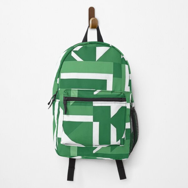 Item preview, Green Geometric Shapes designed and sold by Splargo Digital Prints.