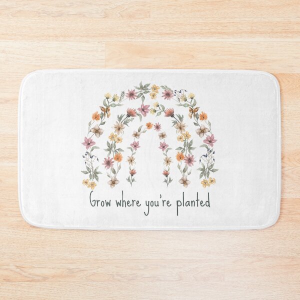 Item preview, Grow where you're planted designed and sold by pricklyroseco.