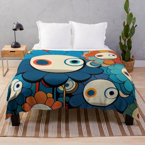 Item preview, Contemporary Retro Floral Pattern designed and sold by MTJ-Mushrooms.