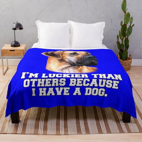 Item preview, Great Dane Dog Owner I’m Luckier Than Others Because I Have A Dog designed and sold by fantasticdesign.
