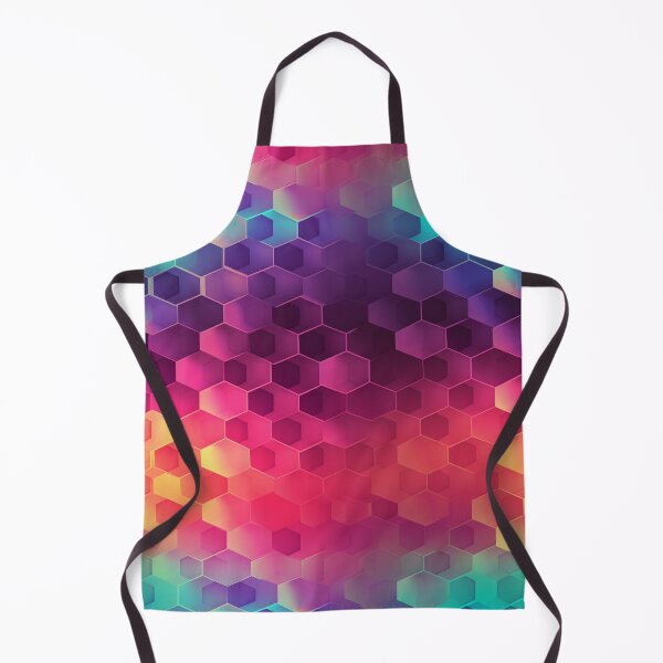 Item preview, Psychedelic Rainbow Honeycomb designed and sold by Splargo Digital Prints.