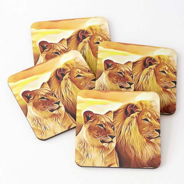 Item preview, Lions lat desert designed and sold by MakicaM.