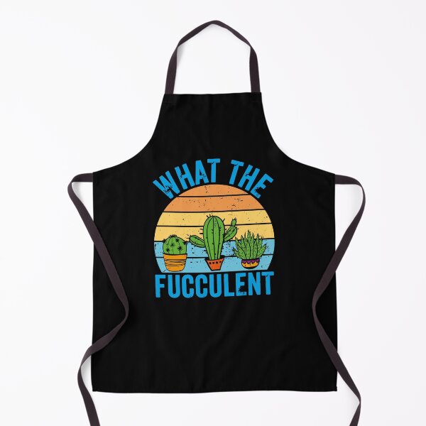 Item preview, What The Fucculent Retro Succulents Cactus Plants Gardening Saying designed and sold by Style4You24.