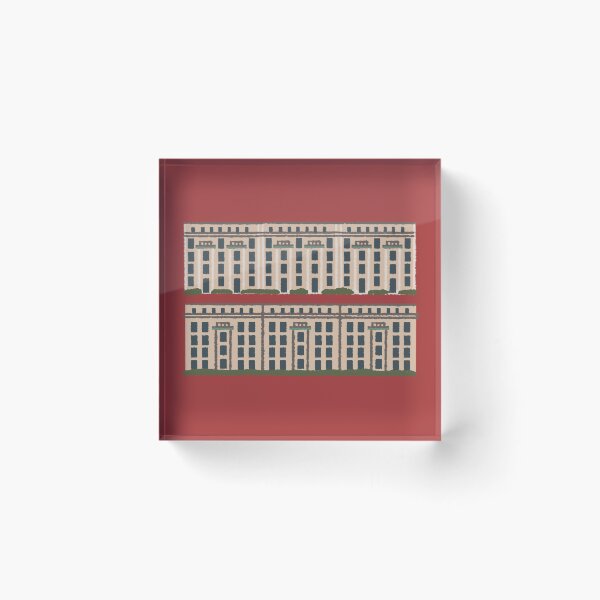 Item preview, MIT's East Campus Dorm designed and sold by WrenInFlight.