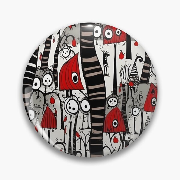 Item preview, Style Tim Burton pattern designed and sold by Momartsimo.