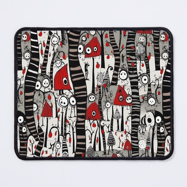 Item preview, Style Tim Burton pattern  designed and sold by Momartsimo.
