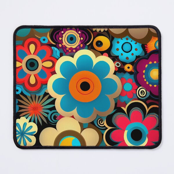 Item preview, Modern-Day Retro Floral Pattern designed and sold by MTJ-Mushrooms.